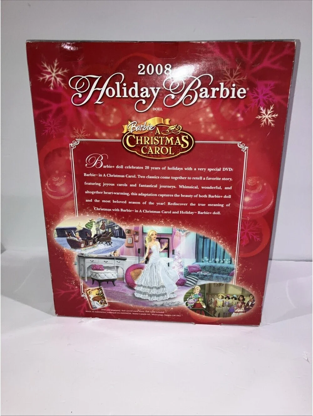 Holiday Barbie Doll 2008 Mattel Barbie Collector Factory Sealed NEW